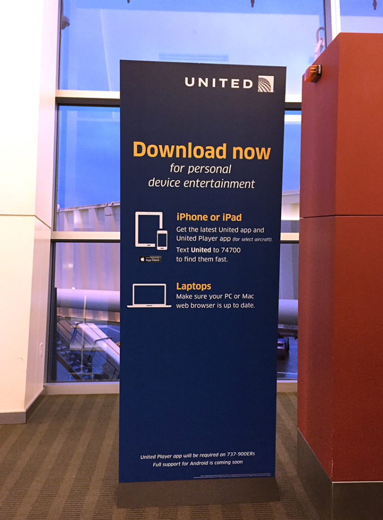 united airline app for macbook pro