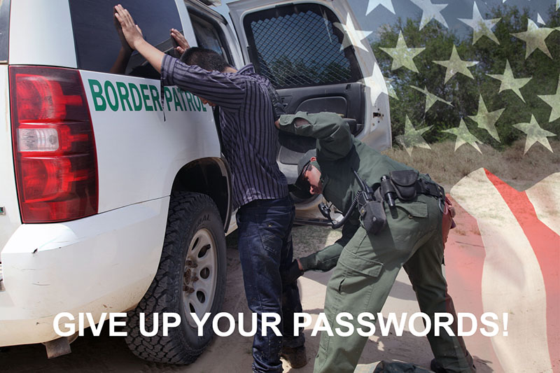 La Grulla, Texas, USA - September 21, 2015: A  Border Patrol agent searches a 14 year old Honduran boy he apprehended on the banks of the Rio Grande River attempting to enter the United States illegally.  There was a sharp increase in the number of unaccompanied Central American juveniles, most fleeing gang violence, trying to enter the U.S. illegally over the summer.